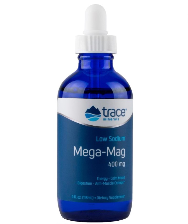 Trace Minerals | Mega-Mag 400 mg Liquid magnesium