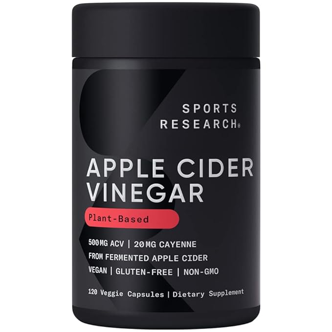 Weight loss supplements for men: Sports Research Apple Cider Vinegar