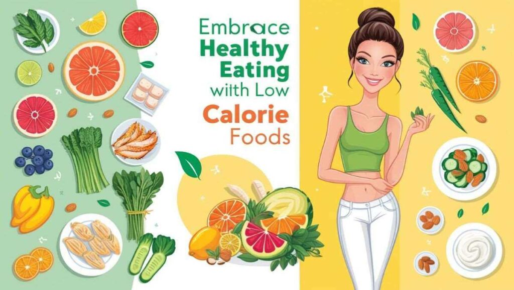 low calory food is among sustainable weight loss habits