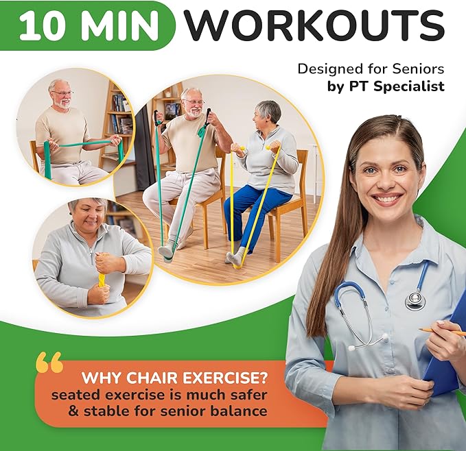 Healthy Seniors Resistance Bands