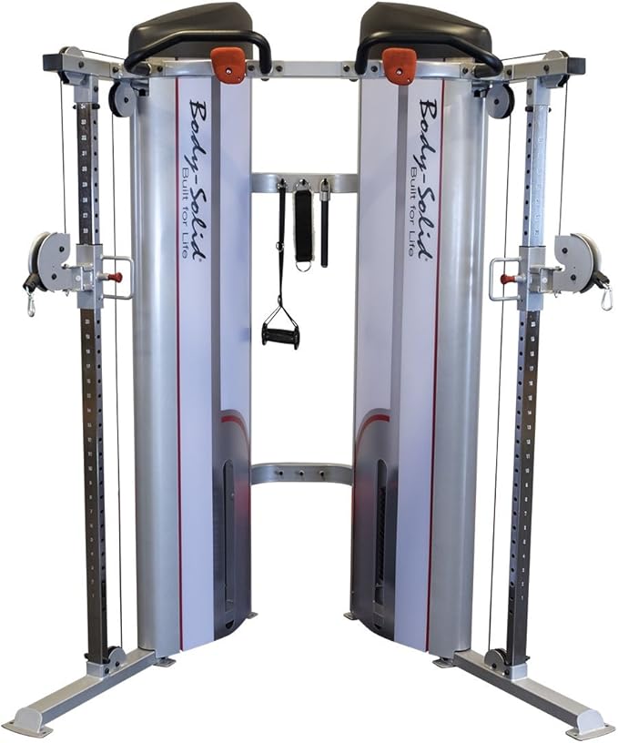 Home Gym Equipment: Body-Solid S2FT-3 Pro Clubline Series II Functional Trainer Machine with Dual 310 Lb.