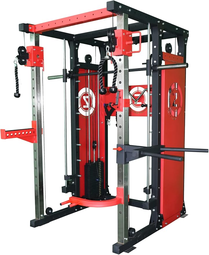 Home Gym Equipment: Zeus Strong Cable Crossover Smith Machine