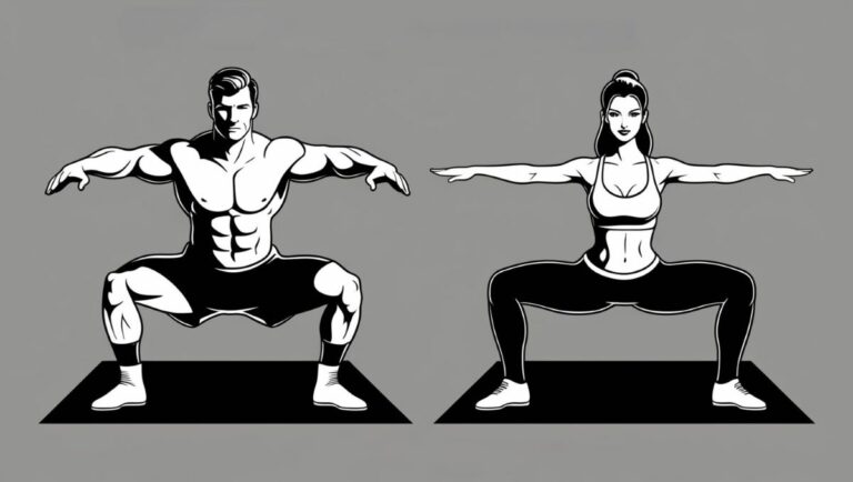 sumo squat form